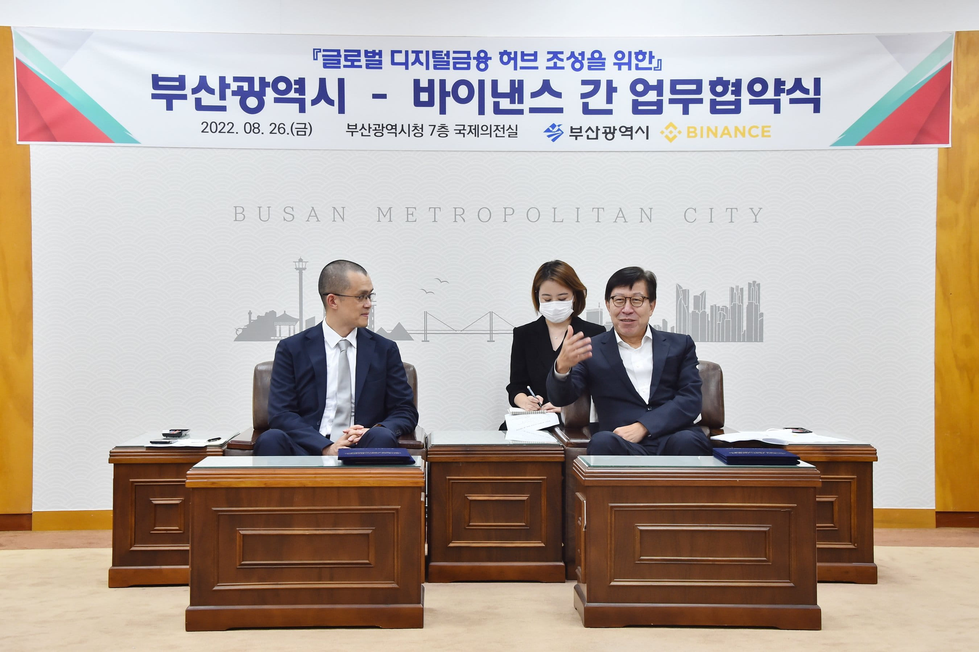 CZ thị trưởng Busan