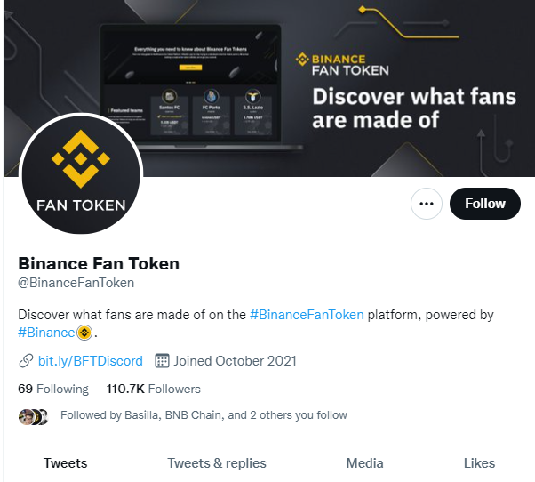 fan token binance