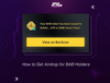 How to Get Airdrop for BAB Holders