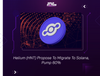 Helium (HNT) Propose To Migrate To Solana, Pump 60%