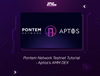 Pontem Network Testnet Tutorial - Aptos's AMM DEX