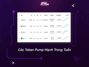 Điểm Lại Lý Do Một Số Đồng Token "Pump" Mạnh Trong Tuần Vừa Qua!!!